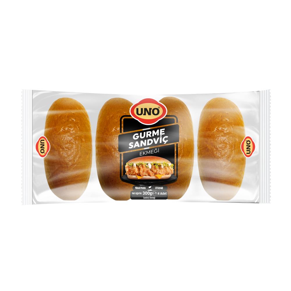 Uno Ekmek Sandviç Gurme 4*75 gr