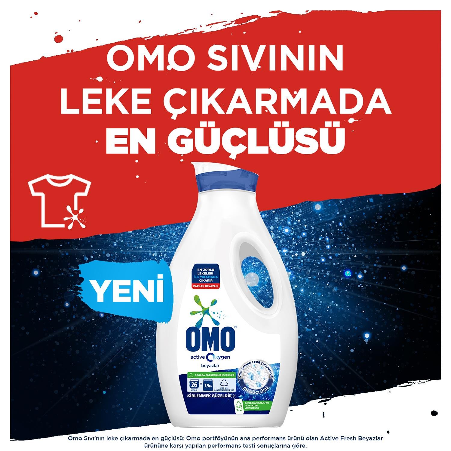 Omo Matik Active Oxygen Sıvı Deterjan 1690 ml