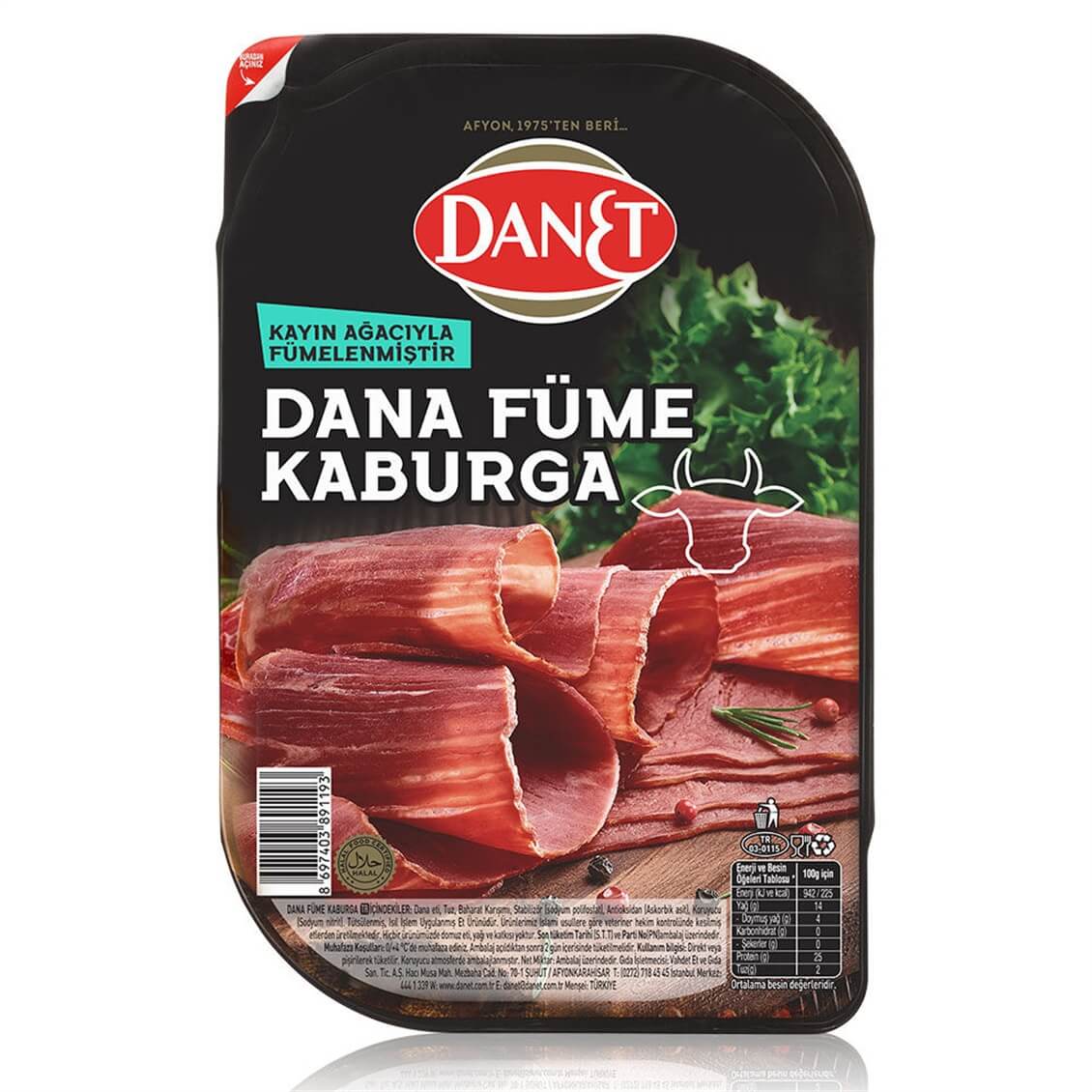 Danet Füme Kaburga 70 gr