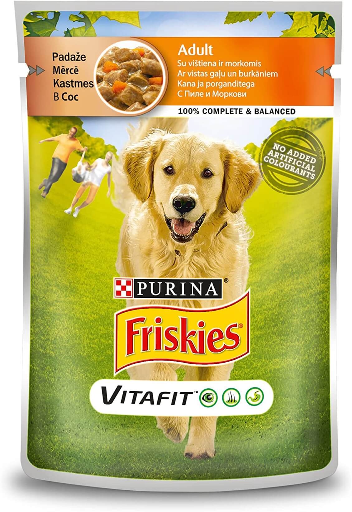 Friskies Tavuklu Pouch Yetişkin Köpek Konservesi 100 gr