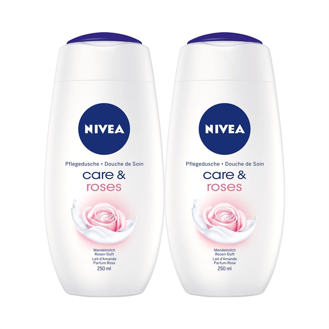 Nivea Care & Roses Banyo ve Duş Jeli 250 ml 2'li