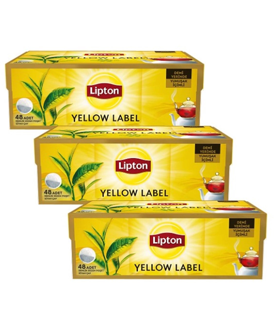 Etc. Lipton Yellow Demlik 48 li X 3