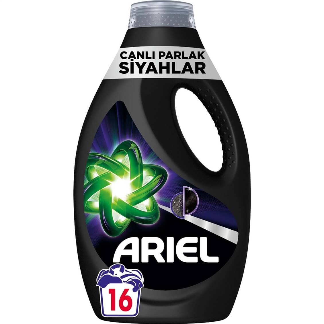Ariel Canlı Parlak Siyahlar Sıvı Çamaşır Deterjanı 16 Yıkama 880 ml