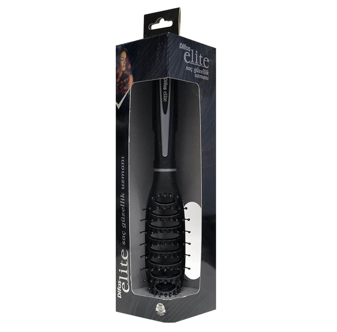 Difaş Elite Saç Fırçası Modern Elips No:4070