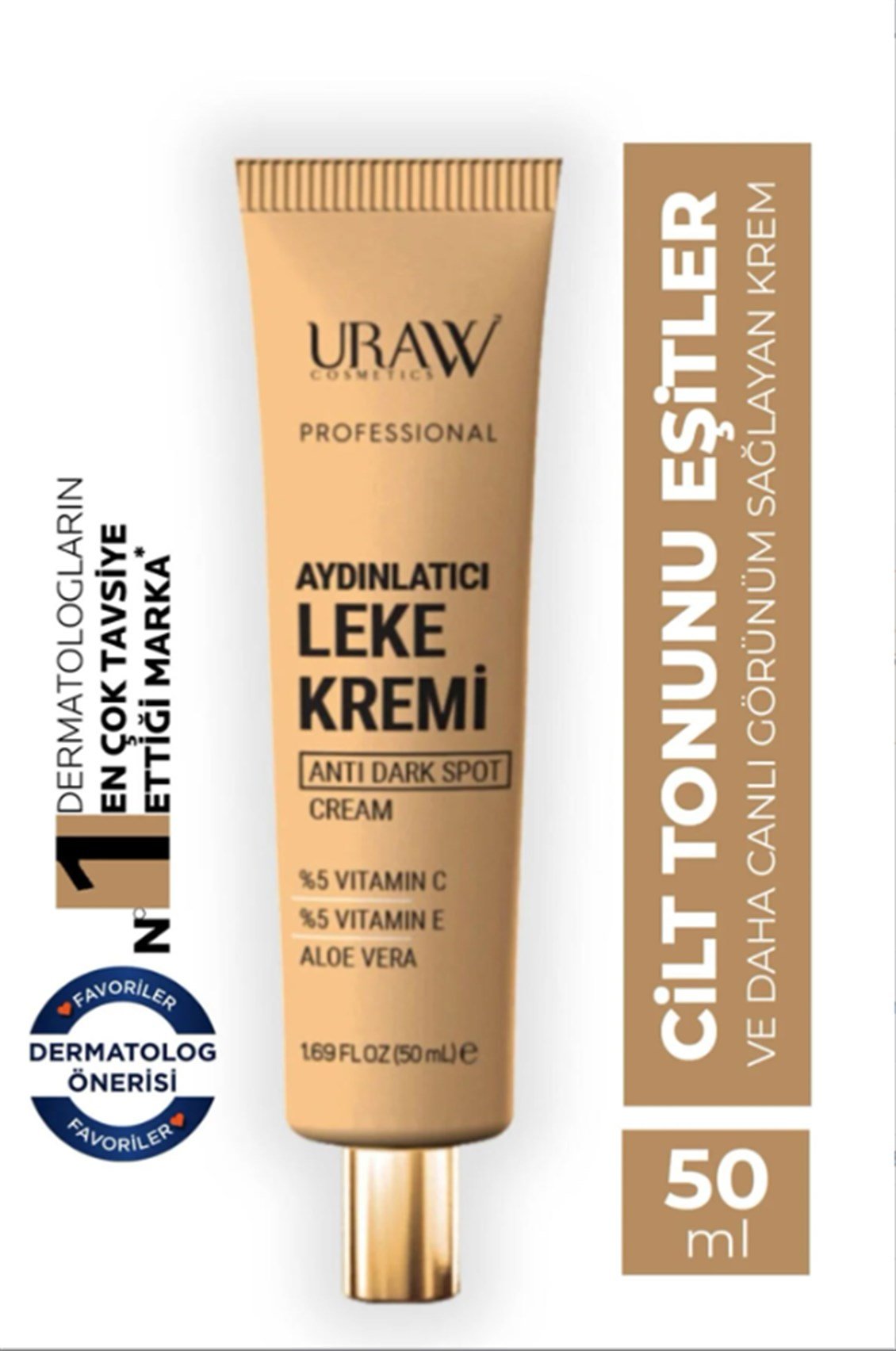 ETC.URAWAYDINLATICILEKEKREMI50ML