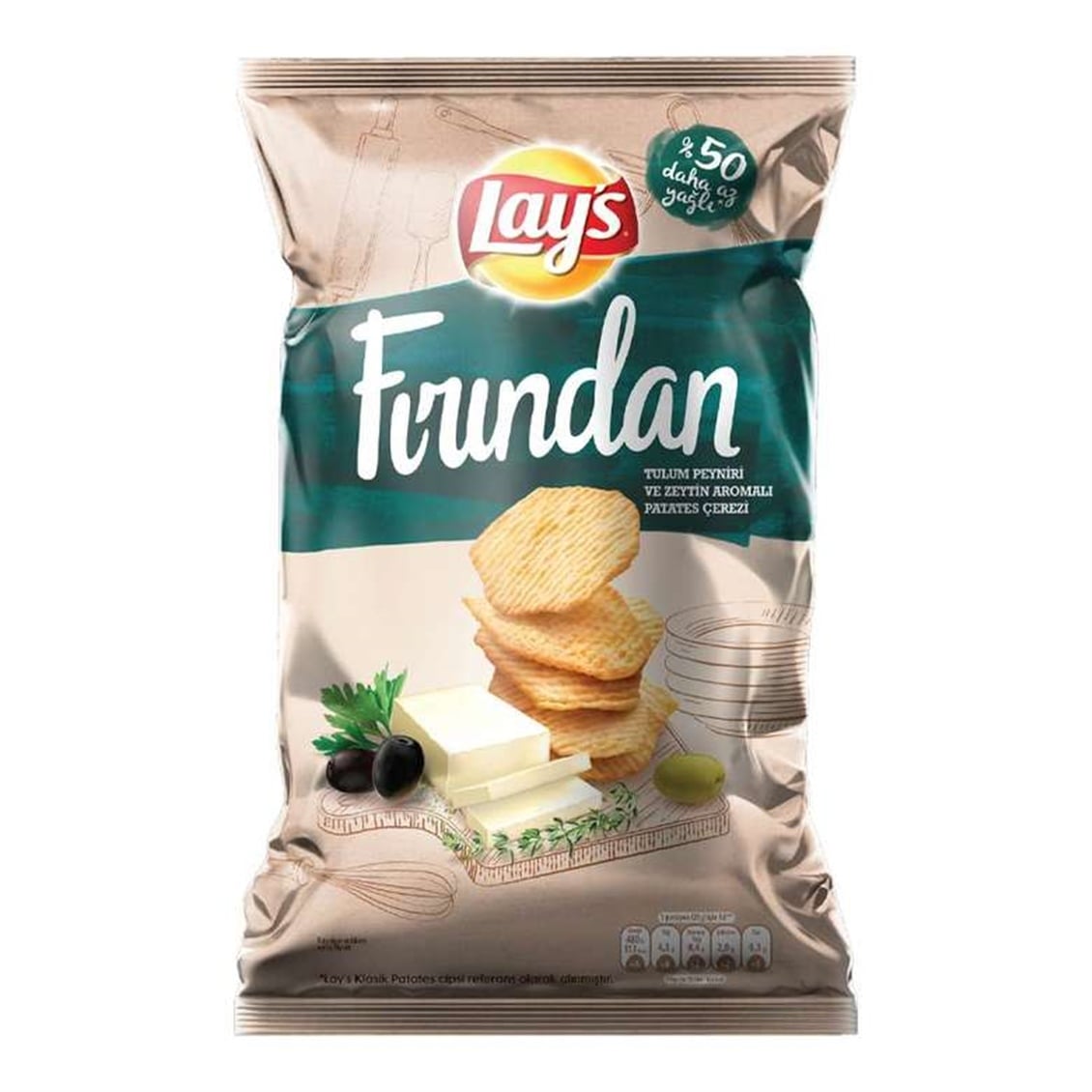 Lay's Fırından Patates Cipsi Tulum Peynirli 96 gr
