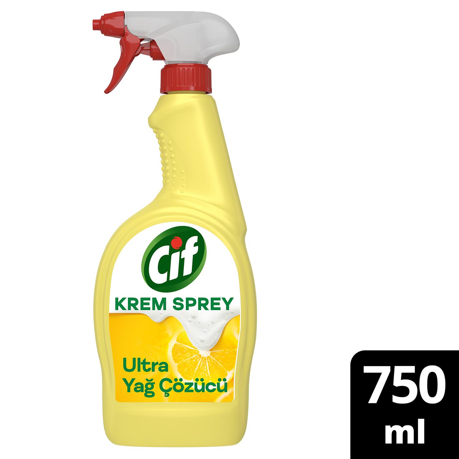 Cif Krem Sprey Limon 750 ml