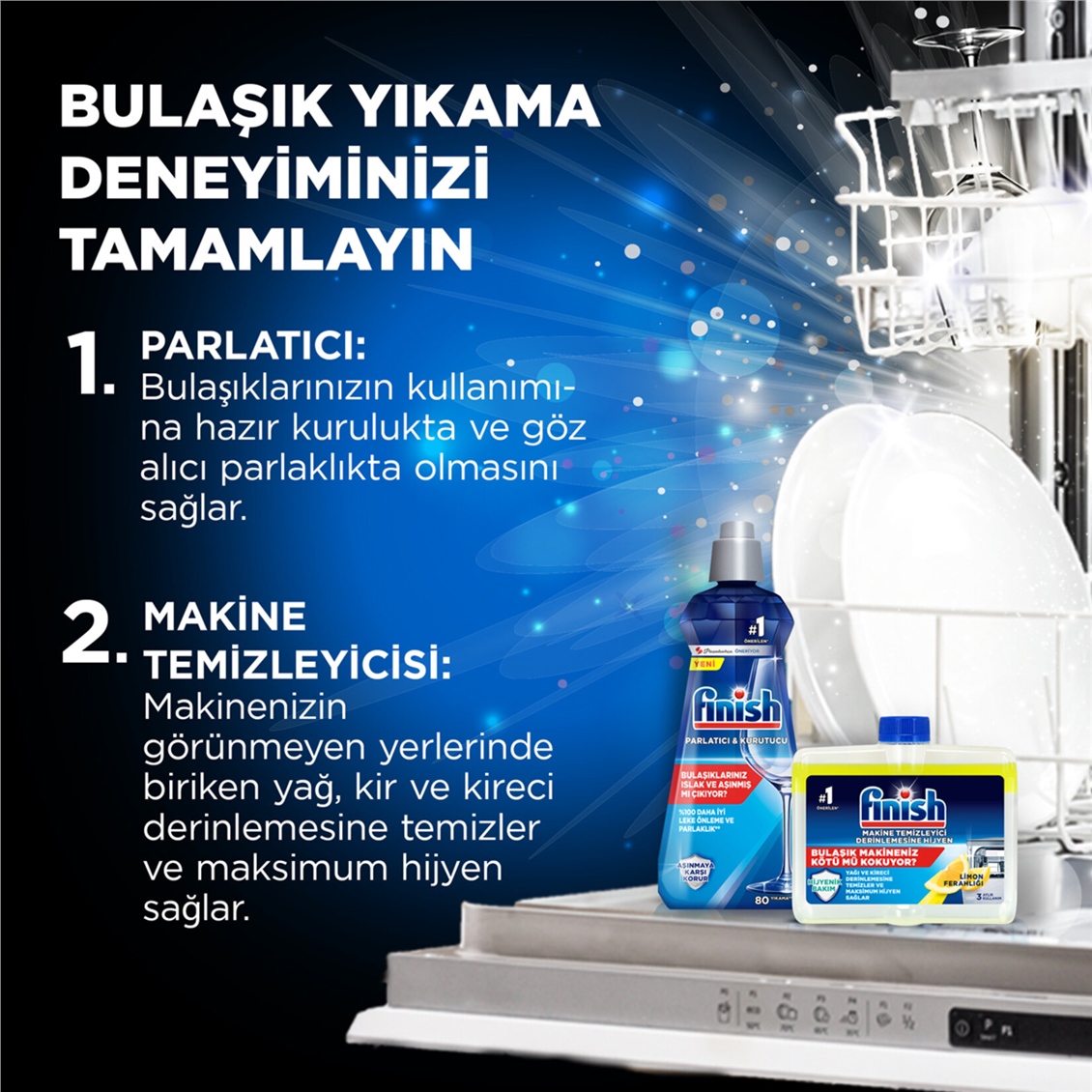 Finish Quantum 30 Kapsül Bulaşık Makinesi Deterjanı