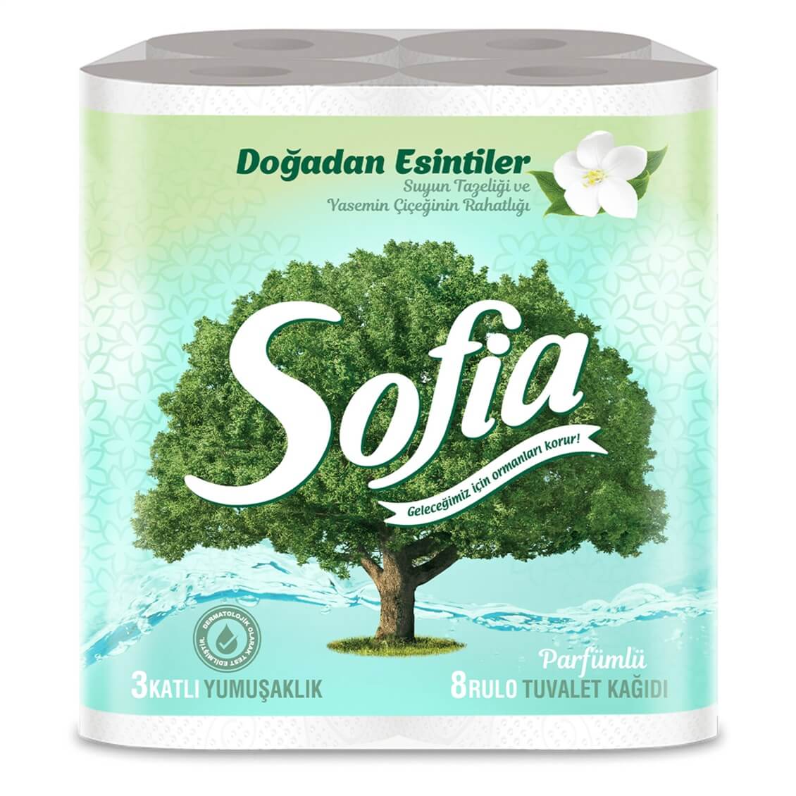 Sofia Thermal Spa Parfümlü Tuvalet Kağıdı 8'li