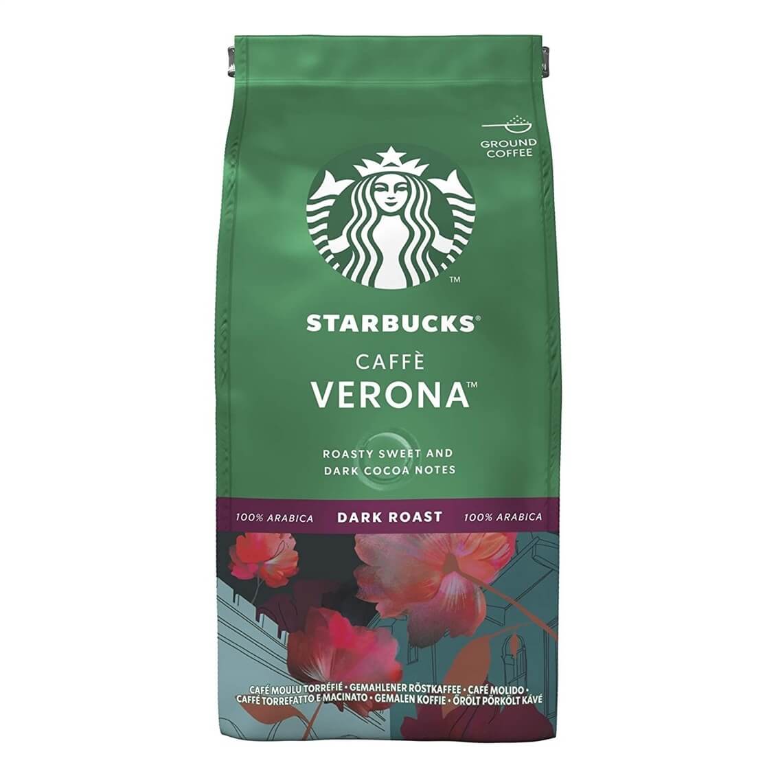 Starbucks Caffe Verona Dark Roast Öğütülmüş Filtre Kahve 200 gr