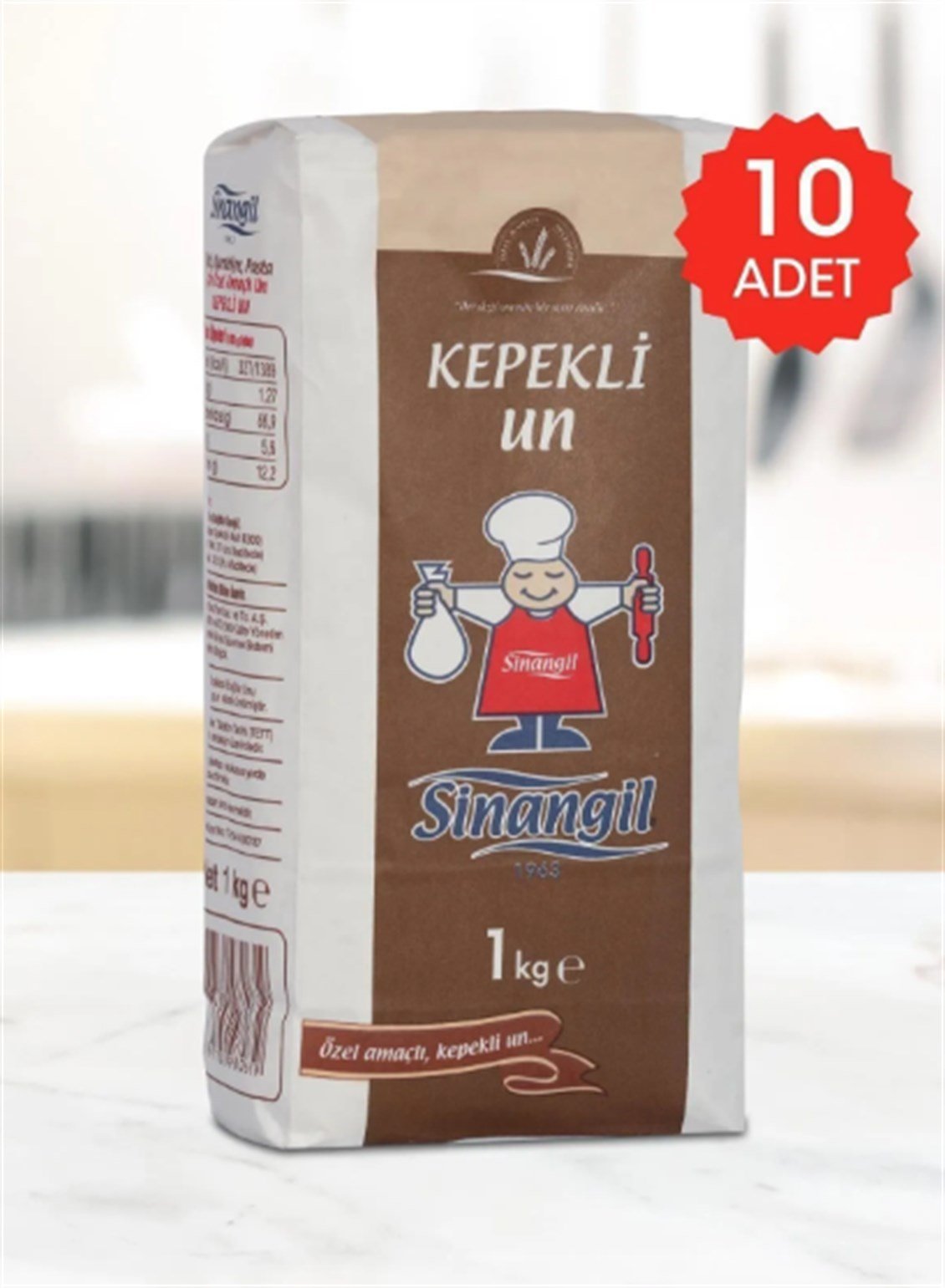 ETC.SINANGIL UN KEPEKLI 1 KG x 10 ADET