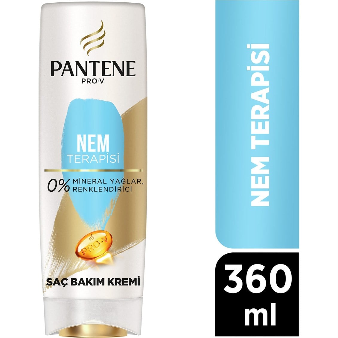 Pantene Saç Bakım Kremi Pro-V Mükemmel Nemlendirici Kuru Ve Yıpranmış Saçlar İçin 360ml
