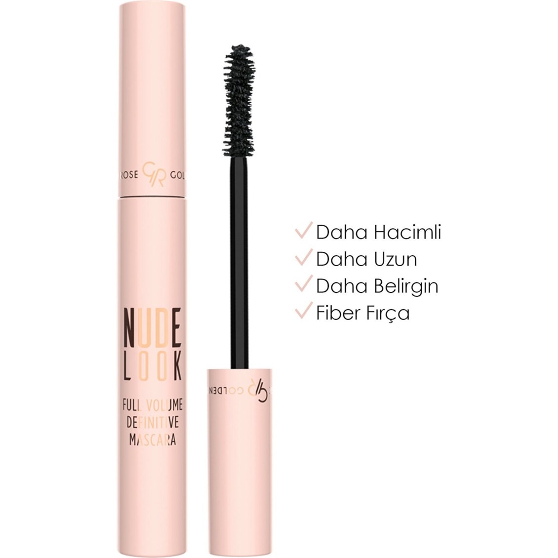 Golden Rose Siyah Maskara - Nude Look Full Volume Definitive Mascara