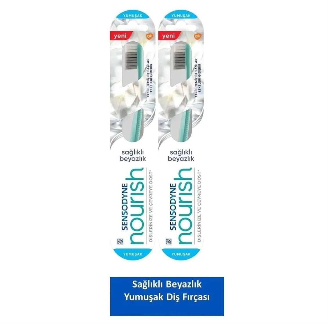 Sensodyne Diş Fırçası Nourish Sağlıklı Beyazlık 1+1