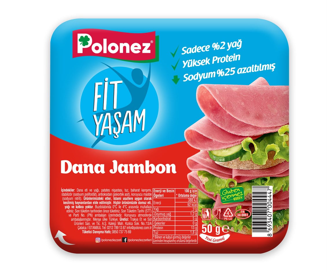 Polonez Fit Dana Jambon 50 gr