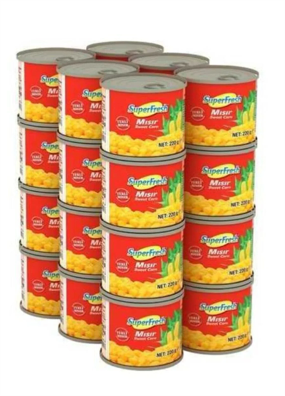 ETC.S.FRESH KONS.MISIR 3*220GR x 8 ADET