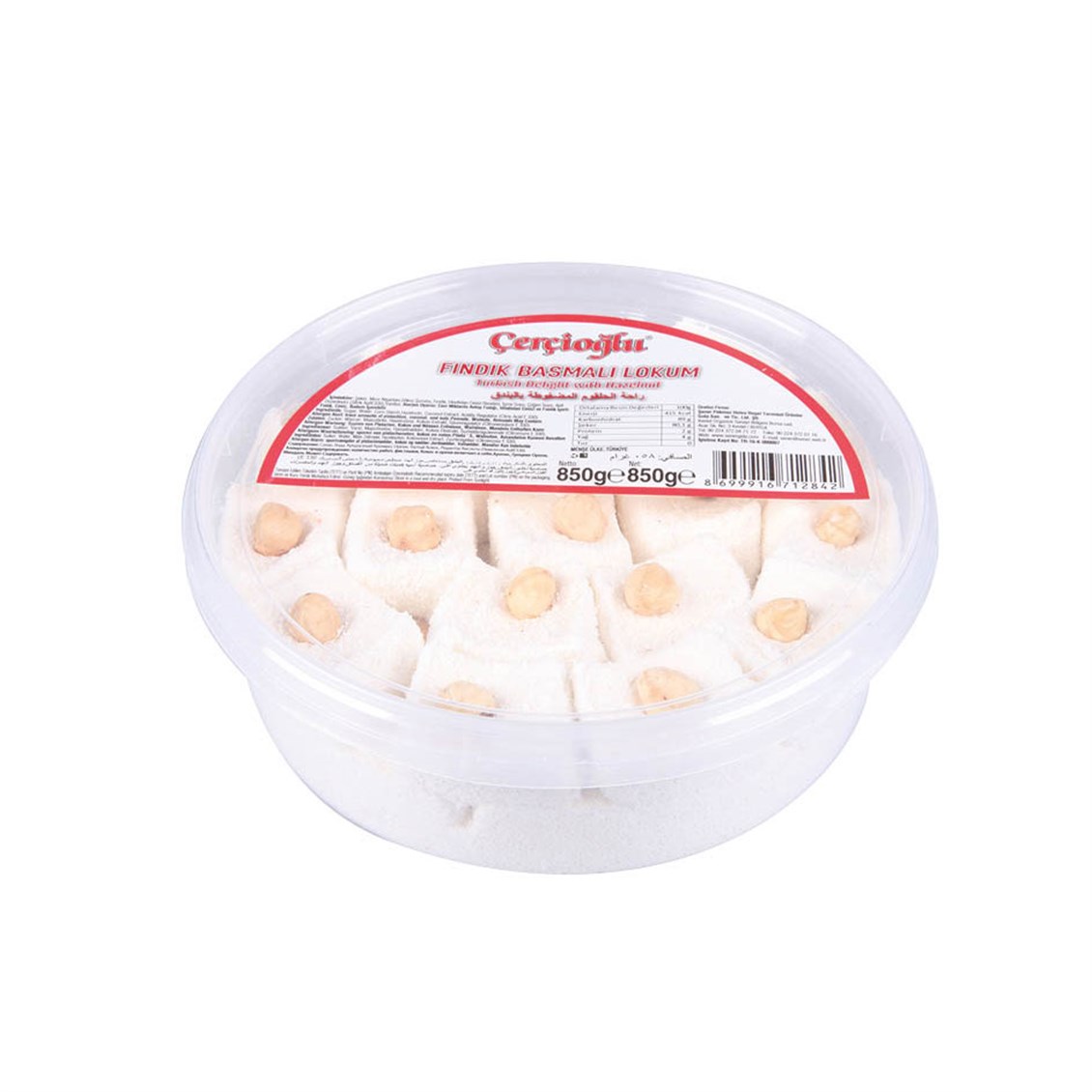 Şener Lokum Fındıklı Sultan 850 gr
