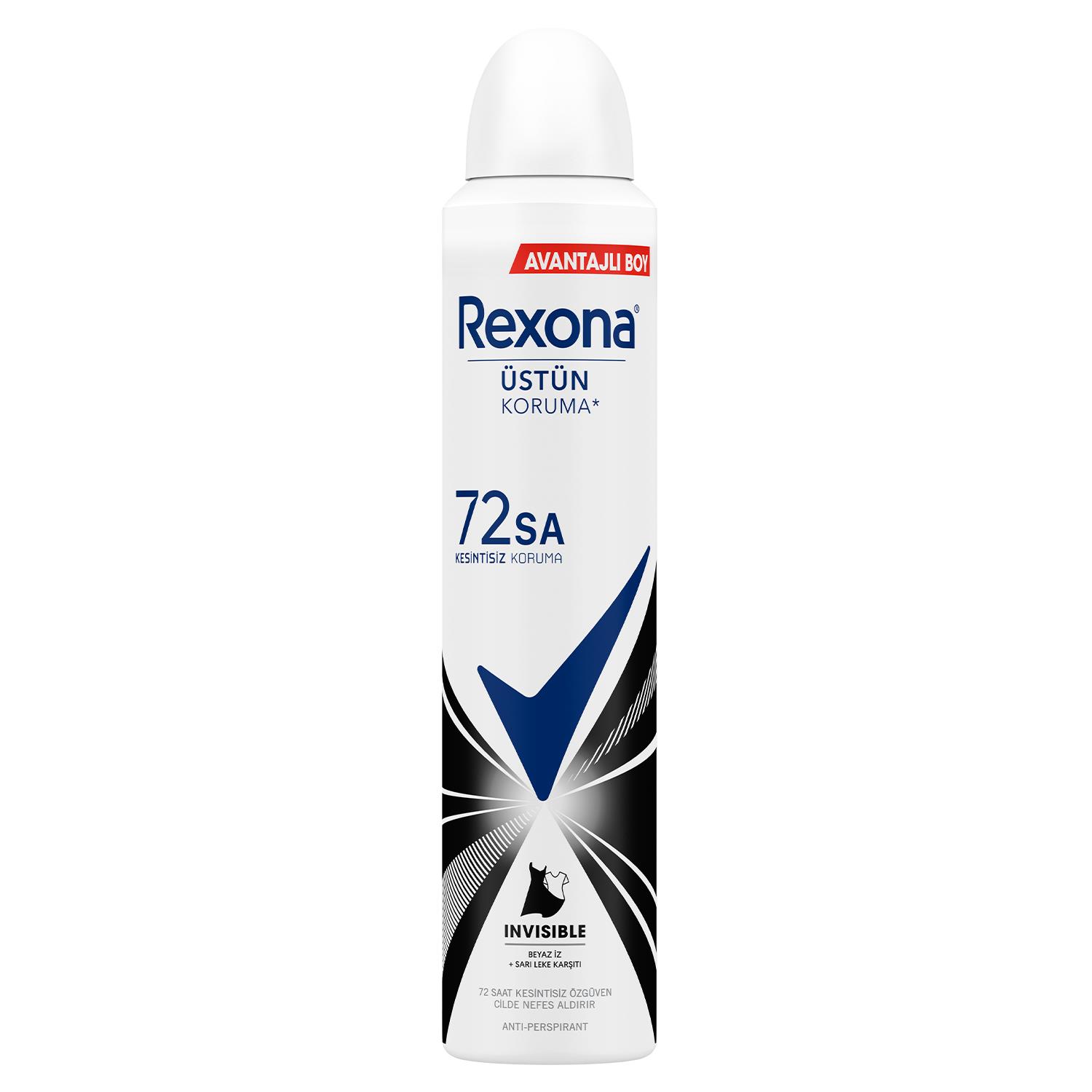 Rexona Deodorant Invisible Black White 200 ml