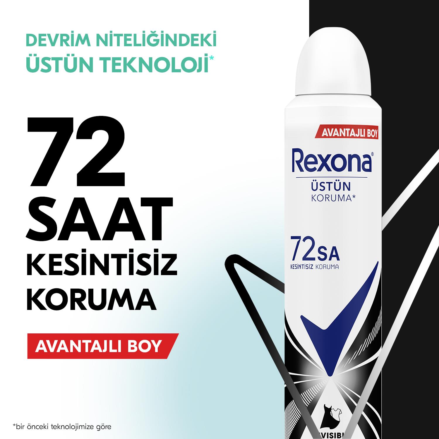 Rexona Deodorant Invisible Black White 200 ml