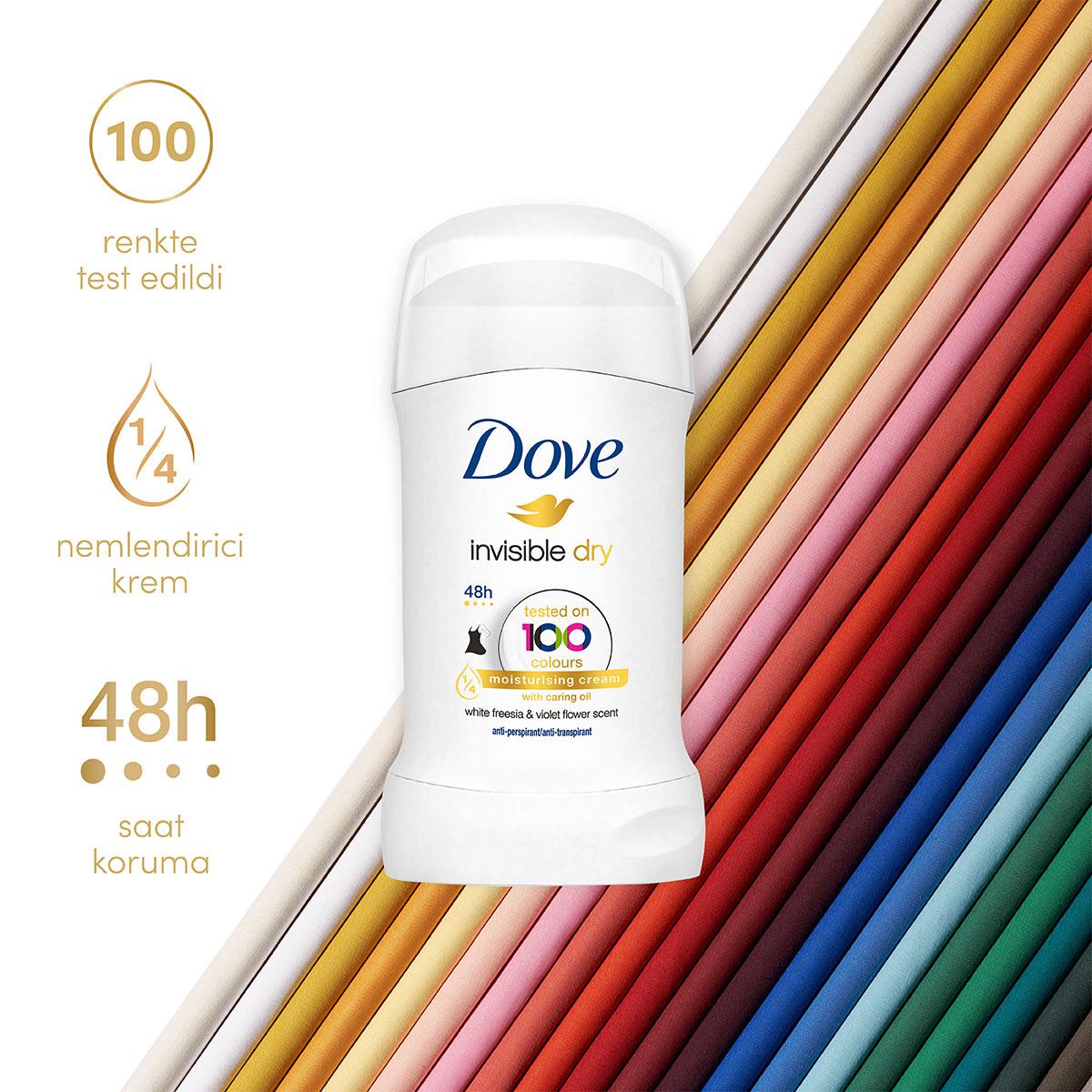 Dove Stick Kadın Deodorant Invisible Dry 40 gr