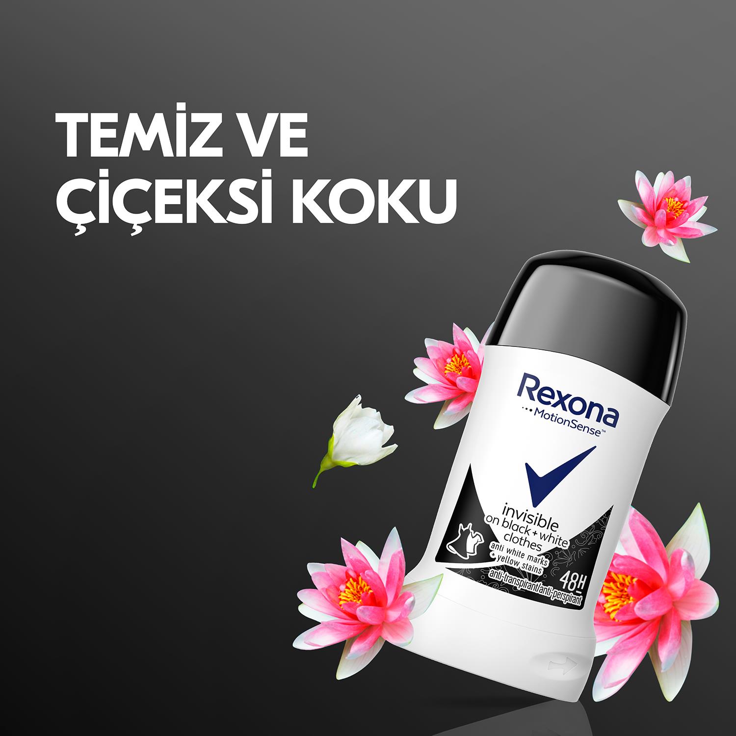 Rexona Stick Invisible Black&White 50 gr