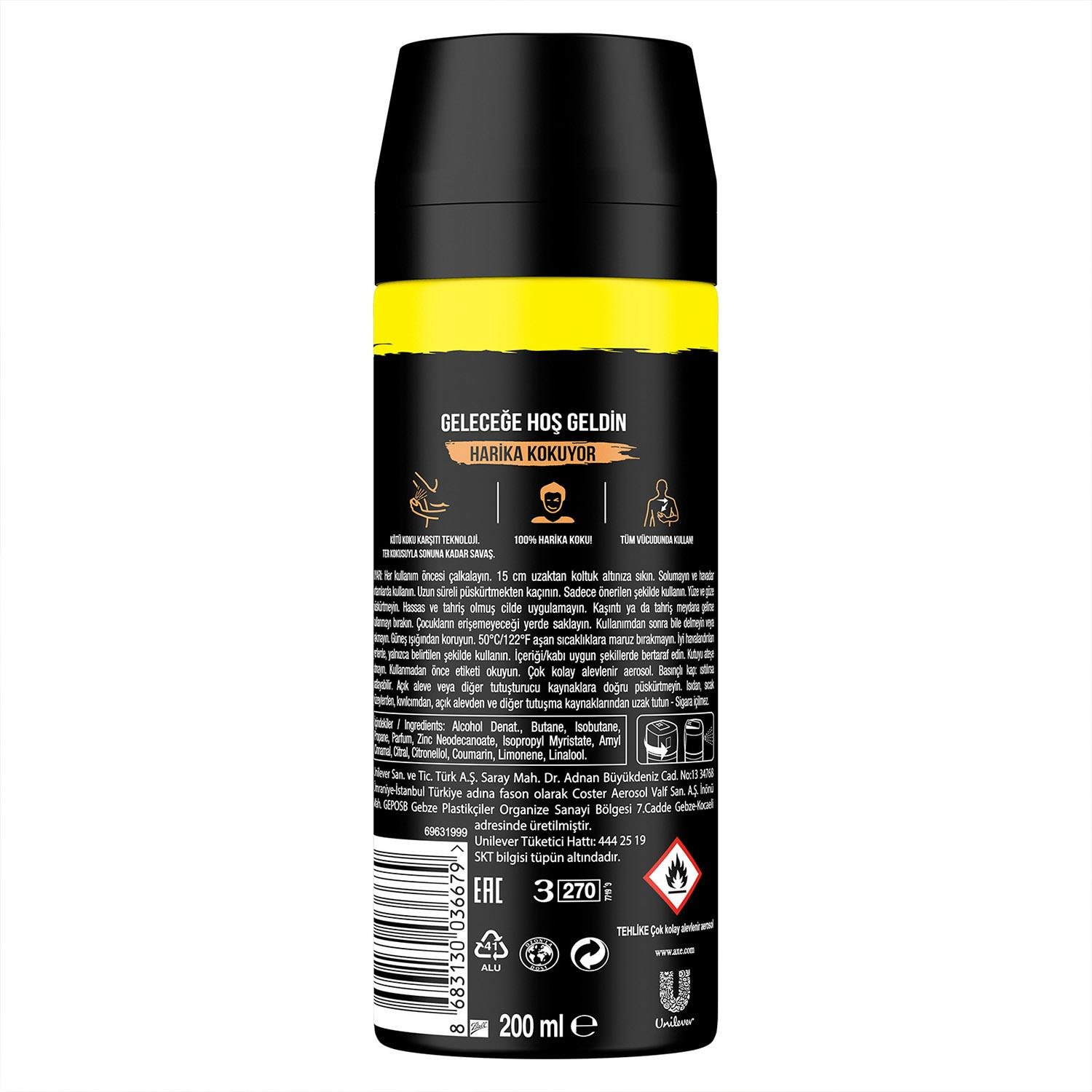 Axe Deodorant  Bodysprey  ve Dark Temptation 150 ml