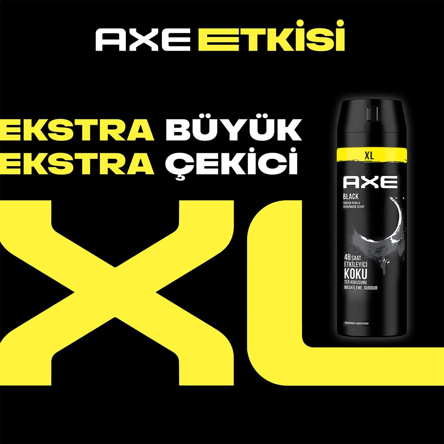 Axe Deodorant Sprey Black 150 ml