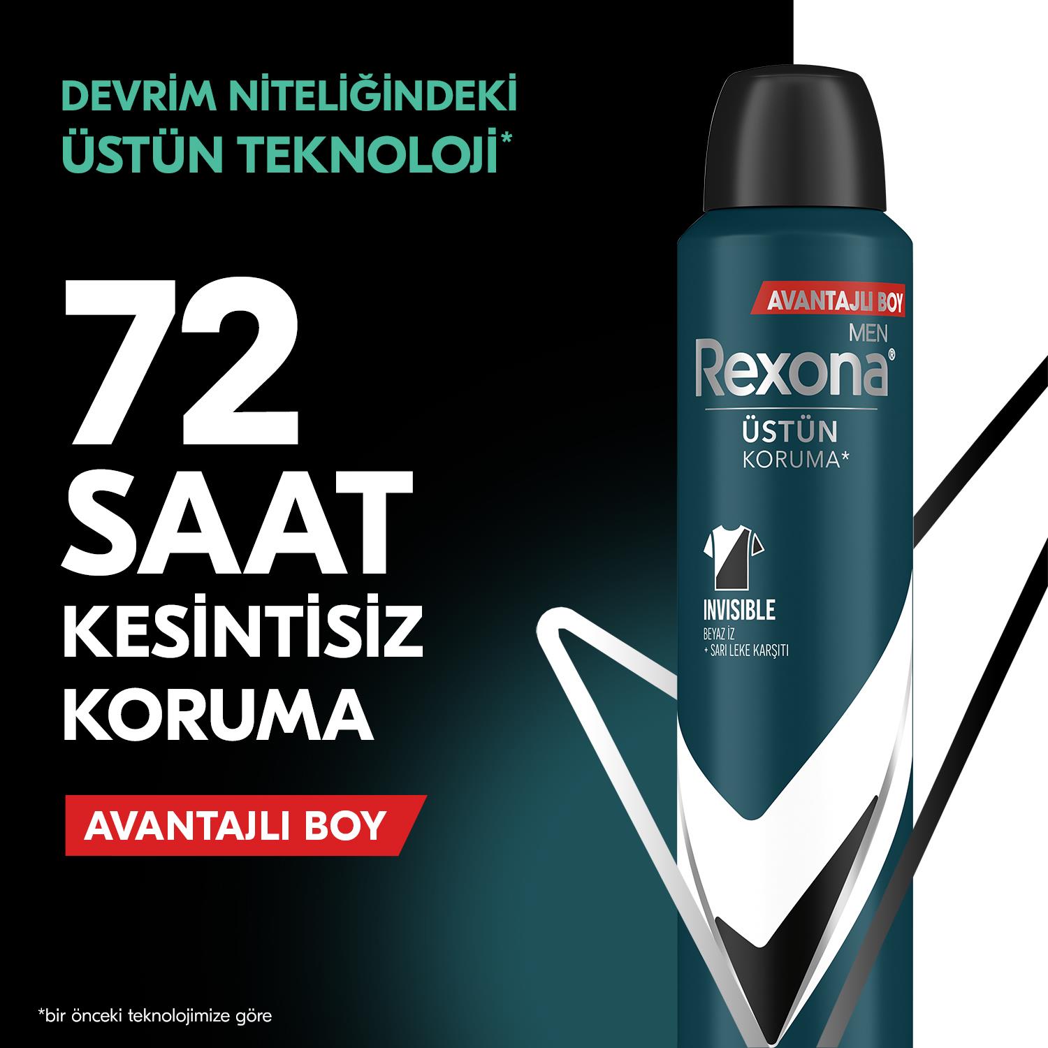 Rexona Deodorant Men Invisible Black&White 200 ml