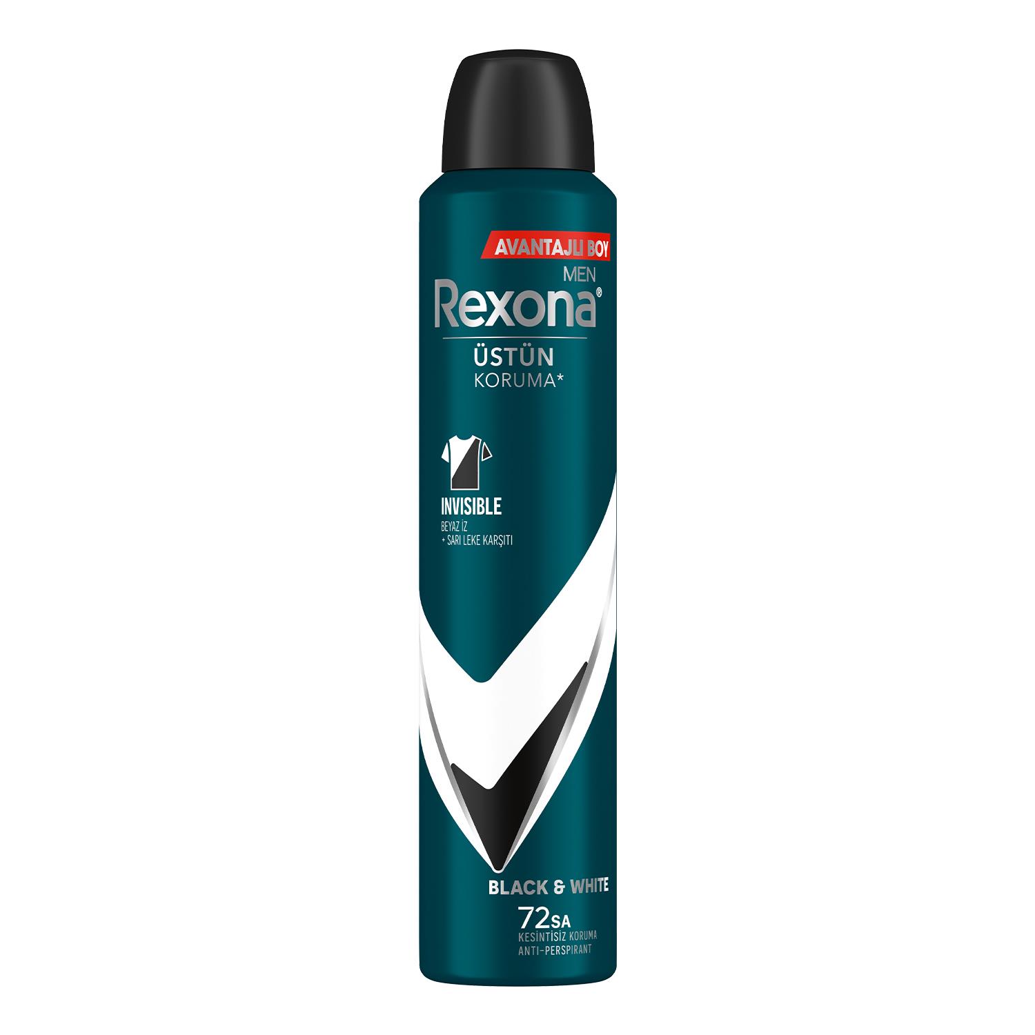 Rexona Deodorant Men Invisible Black&White 200 ml