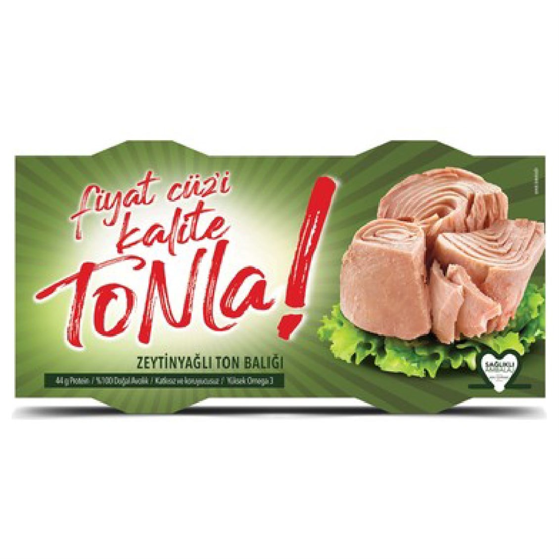 Kaliıte Tonla Ton Balığı Zeyinyağlı 150 gr 2'li