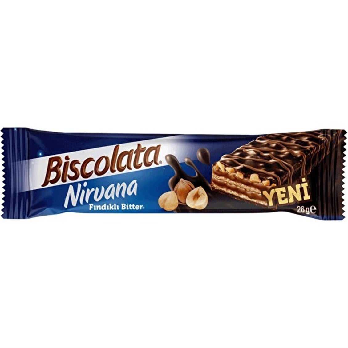 Şölen Biscolata Nirvana Bitter Fındık 26 gr