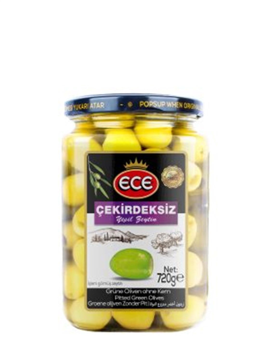 Ece Yeşil Zeytin 720 gr
