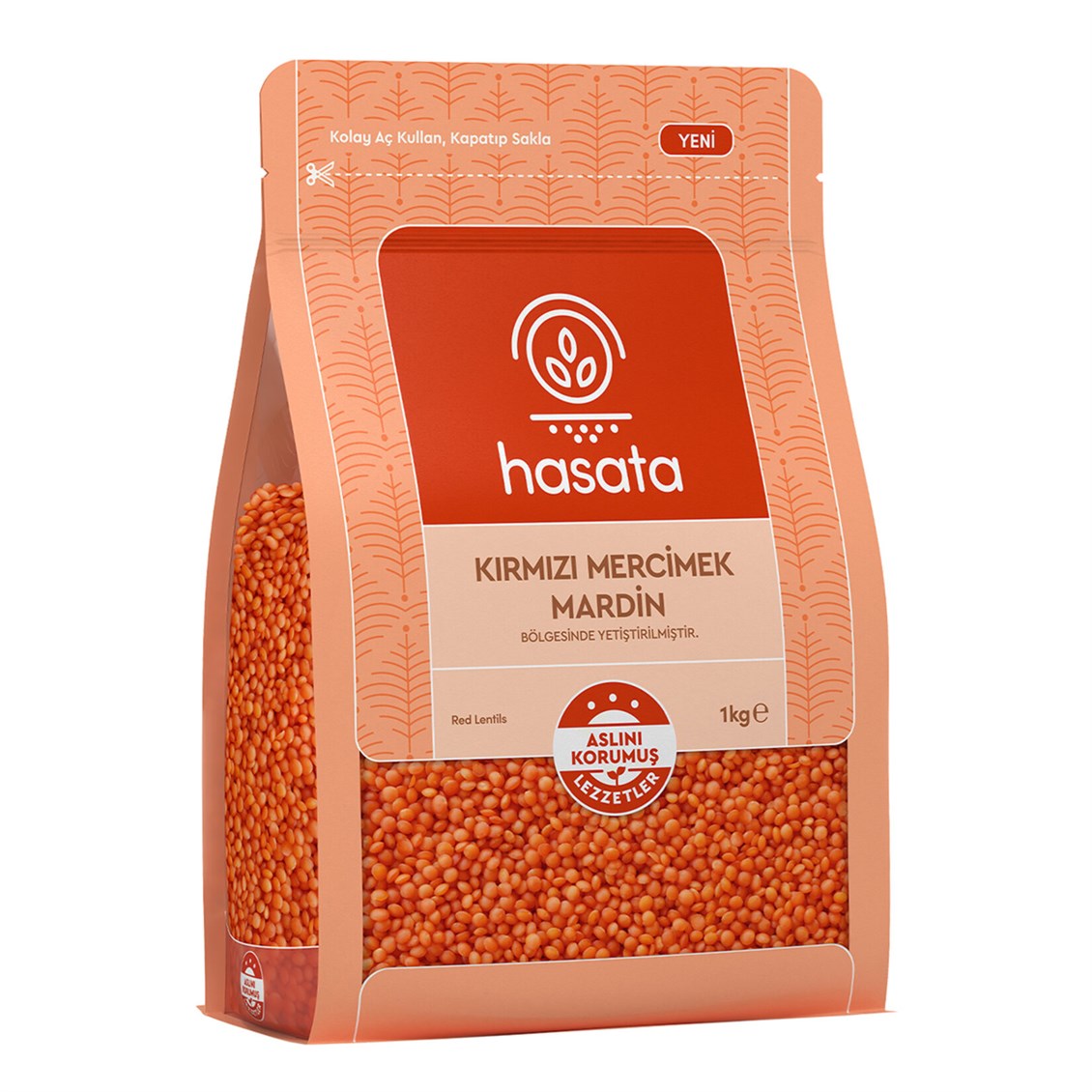 Hasata Kırmızı Mercimek 1 kg