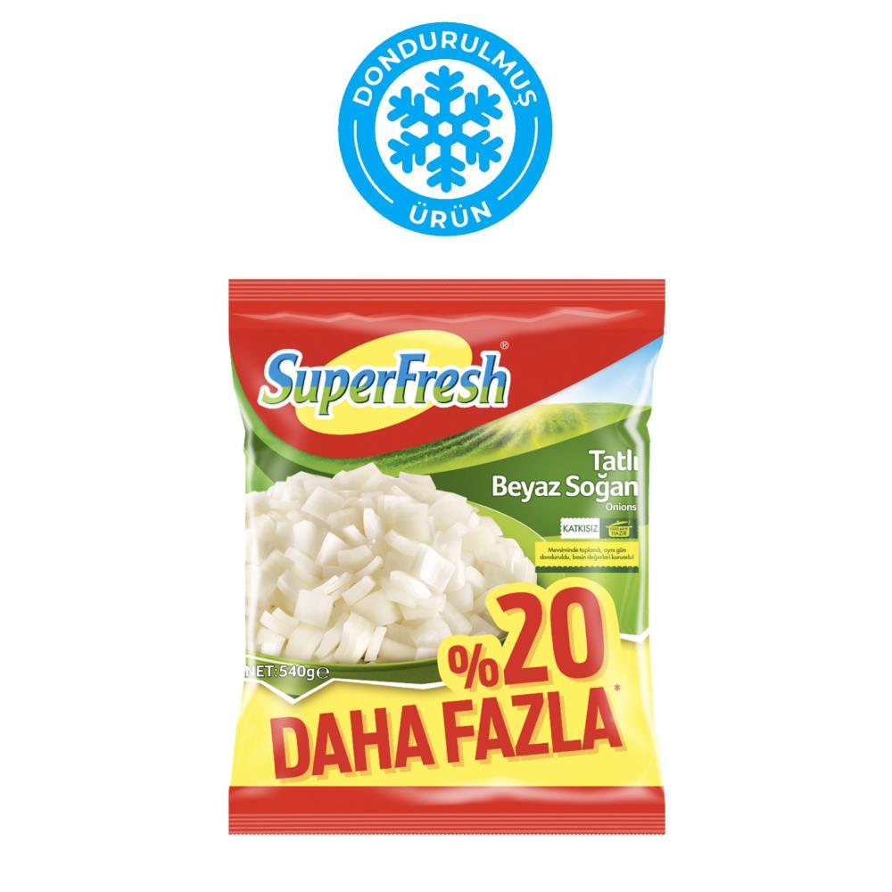 Super Fresh Dondurulmuş Soğan 540 gr