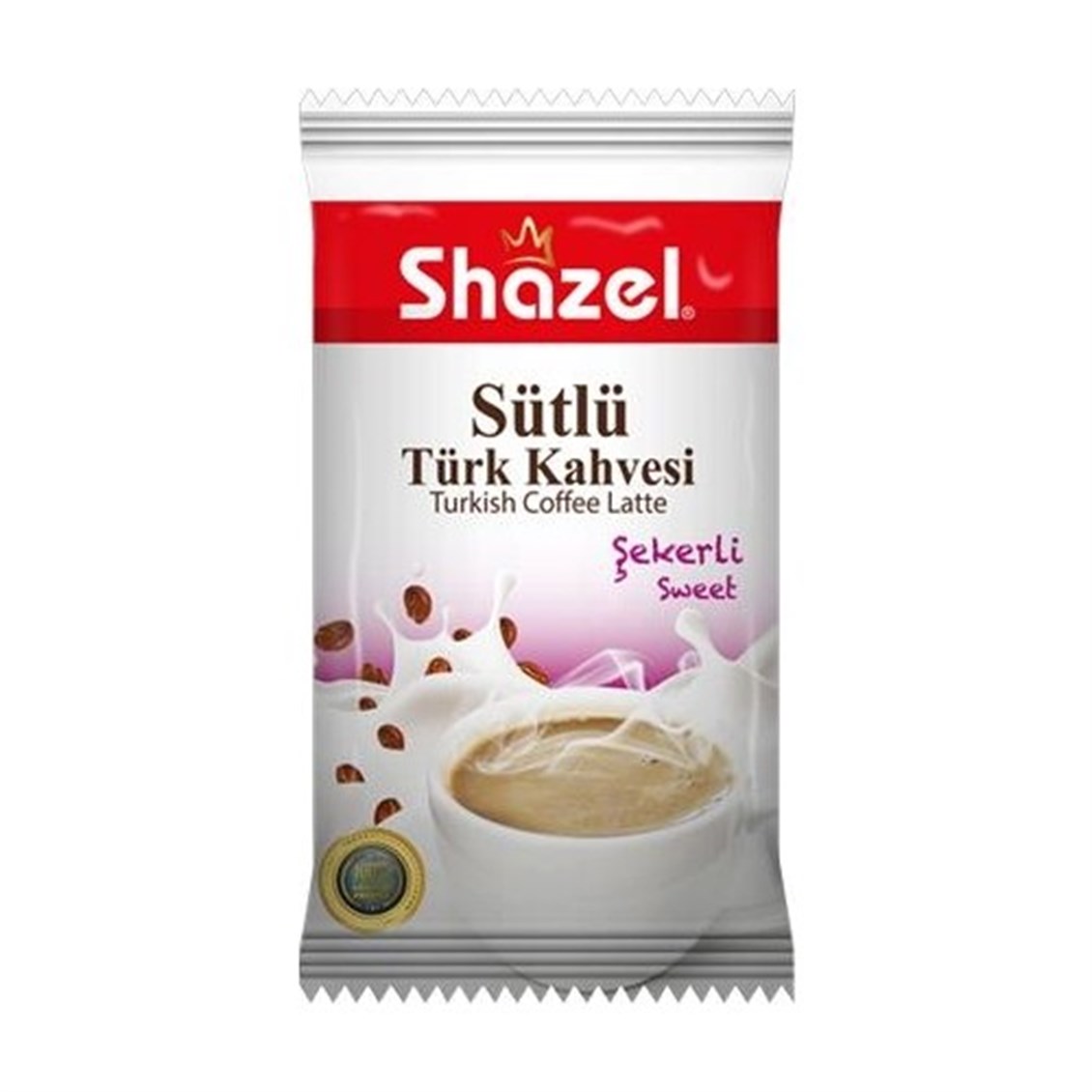 Shazel Sütlü Türk Kahvesi Şekerli 18 gr