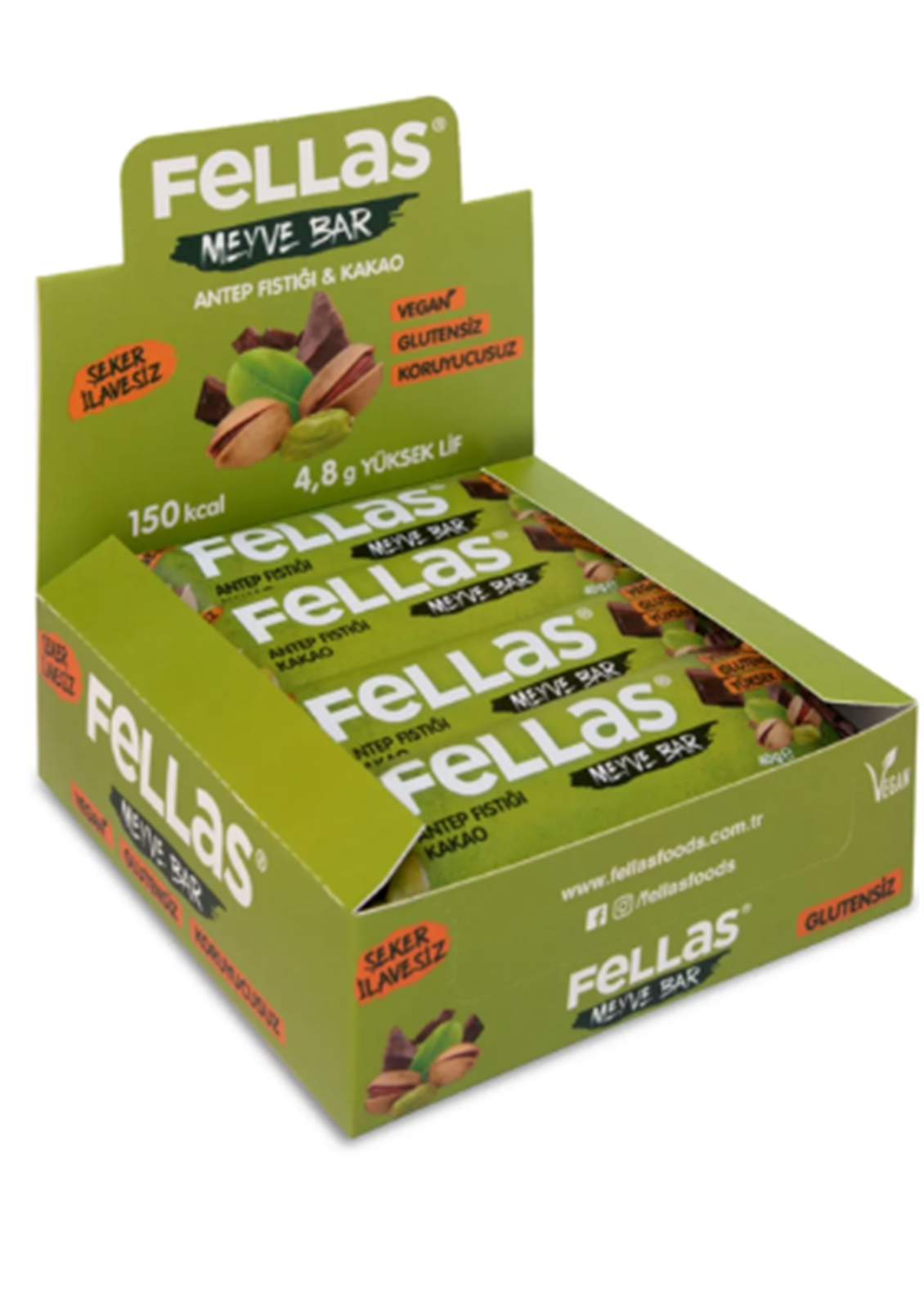 ETC.FELLASNUTSPROTEINBARFISTIK40X12