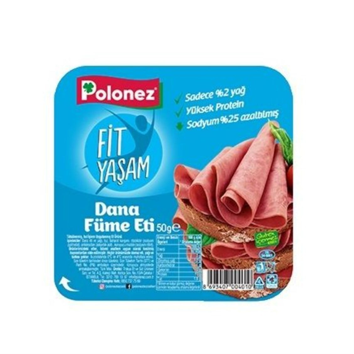 Polonez Polonez Dana Füme Eti 50 gr