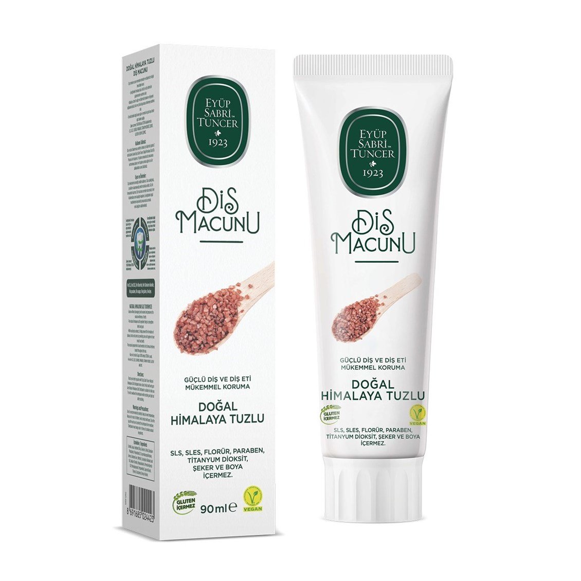 Eyüp Sabri Tuncer Diş Macunu 90 ml - Doğal Himalaya Tuzlu