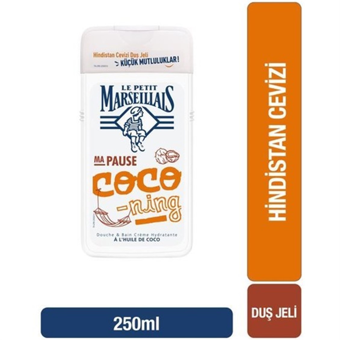 Le Petit Marseillais Bonheur Hindistan Cevizi Duş Jeli 250 ml