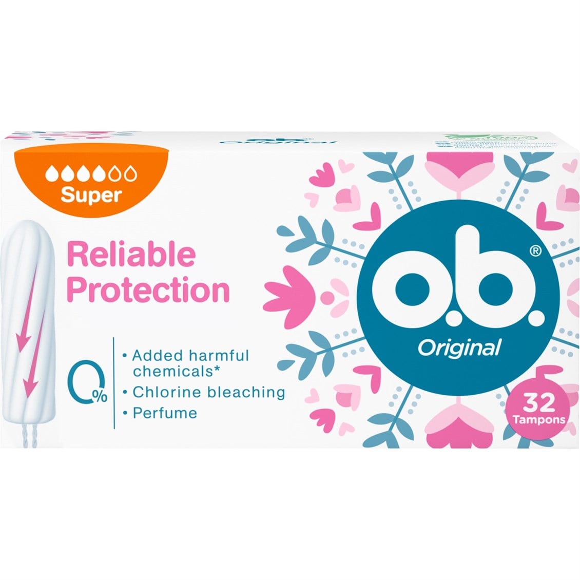 Ob Original Süper Tampon 32'li