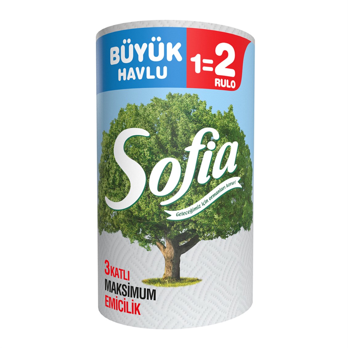 Sofia Kağıt Havlu Büyük Rulo 1=2
