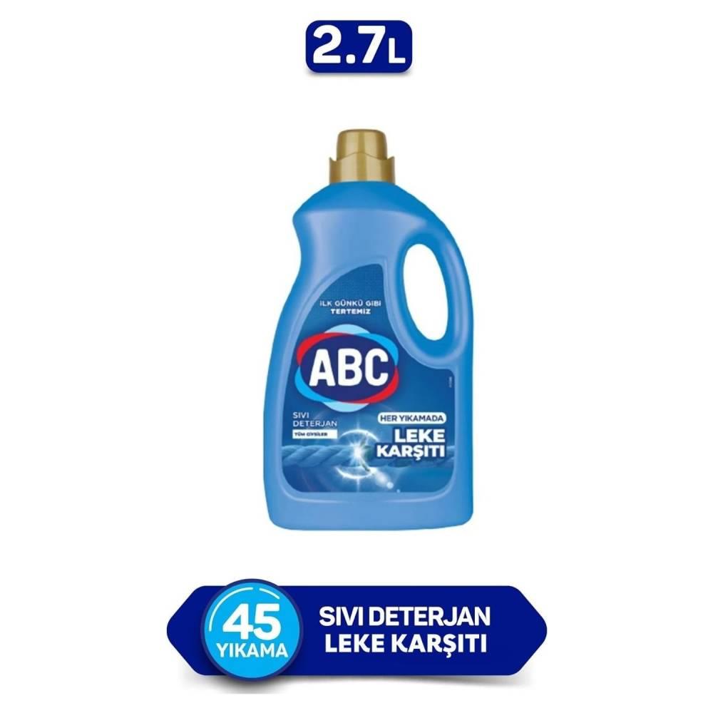 ABC Sıvı Çamaşır Deterjanı Leke Karşıtı 2.7 lt