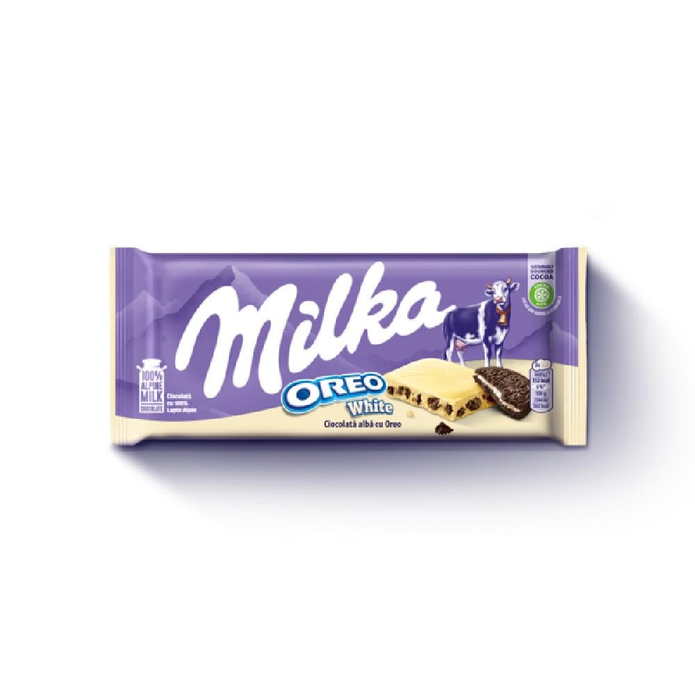 Milka Beyaz Çikolata Oreo Tablet 100 gr