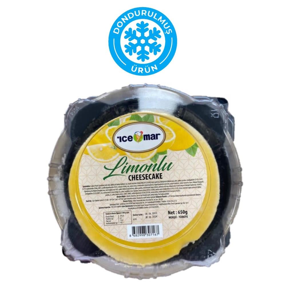 Icemar Cheesecake Limonlu 650 gr