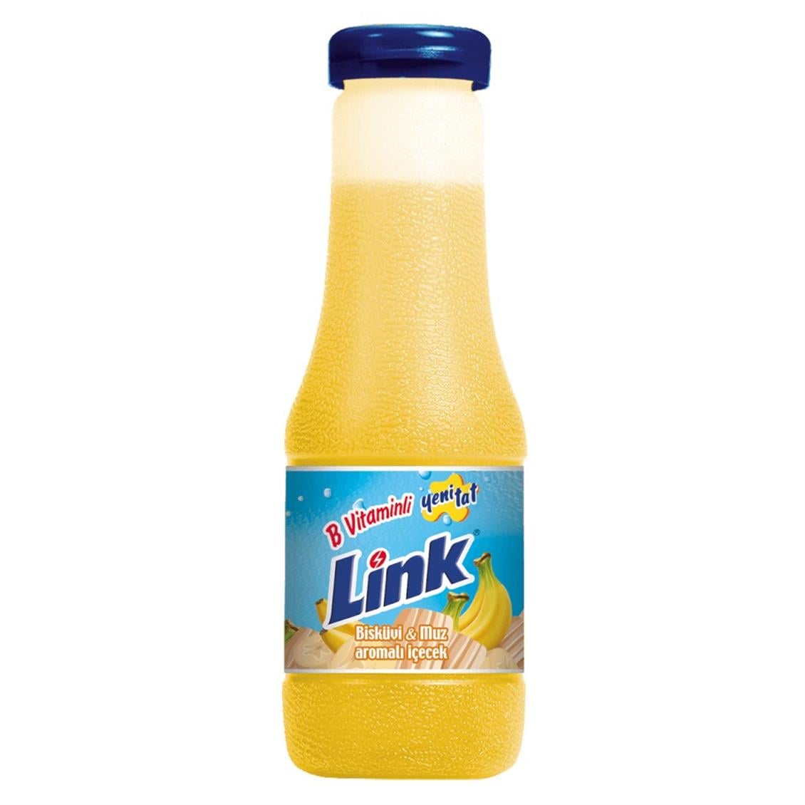 Link Bisküvü ve Muz Aromalı İçeçek 200 ml