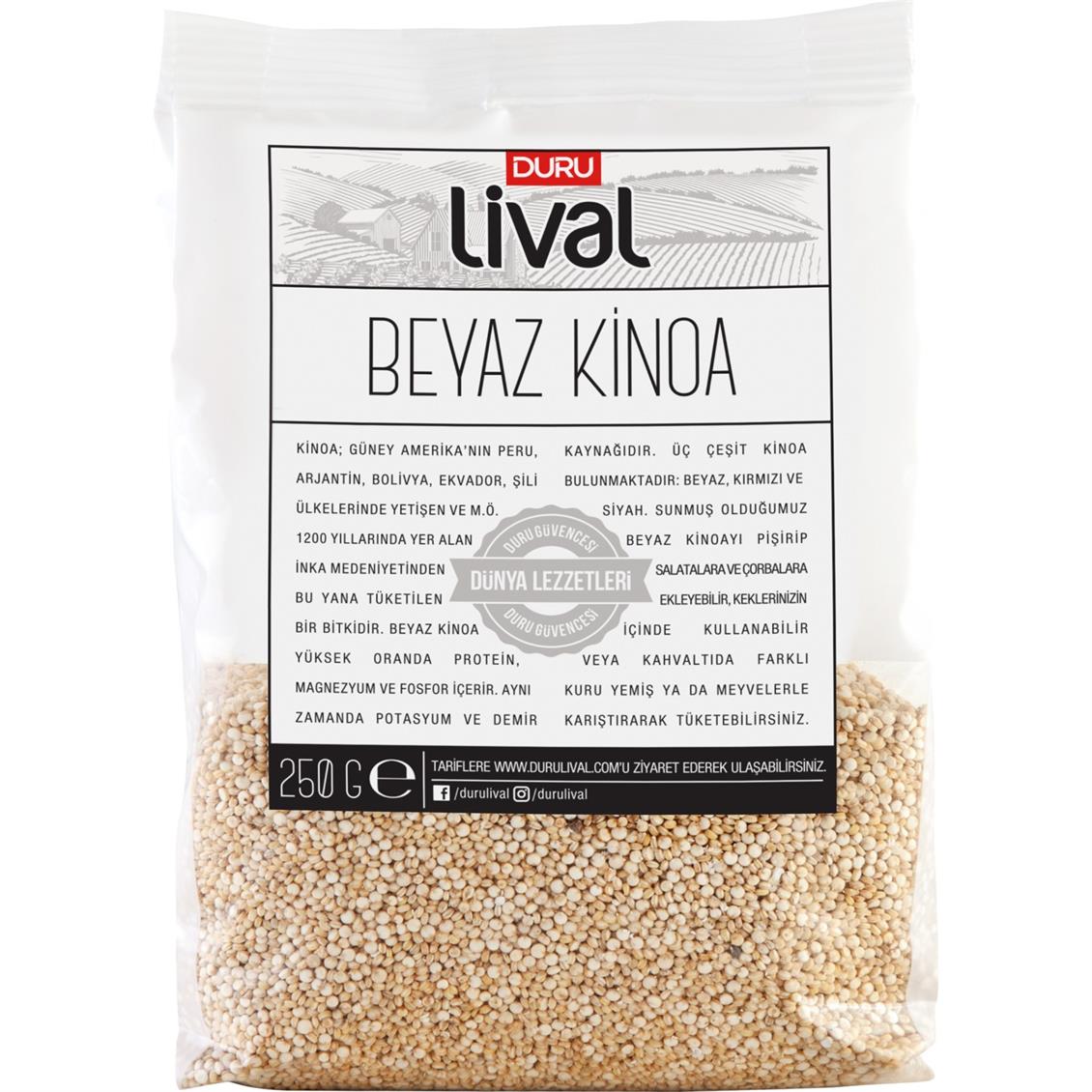 Duru Lival Beyaz Kinoa 250 gr