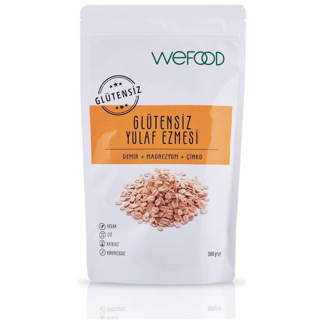 Wefood Glutensiz Yulaf Ezmesi 300 gr