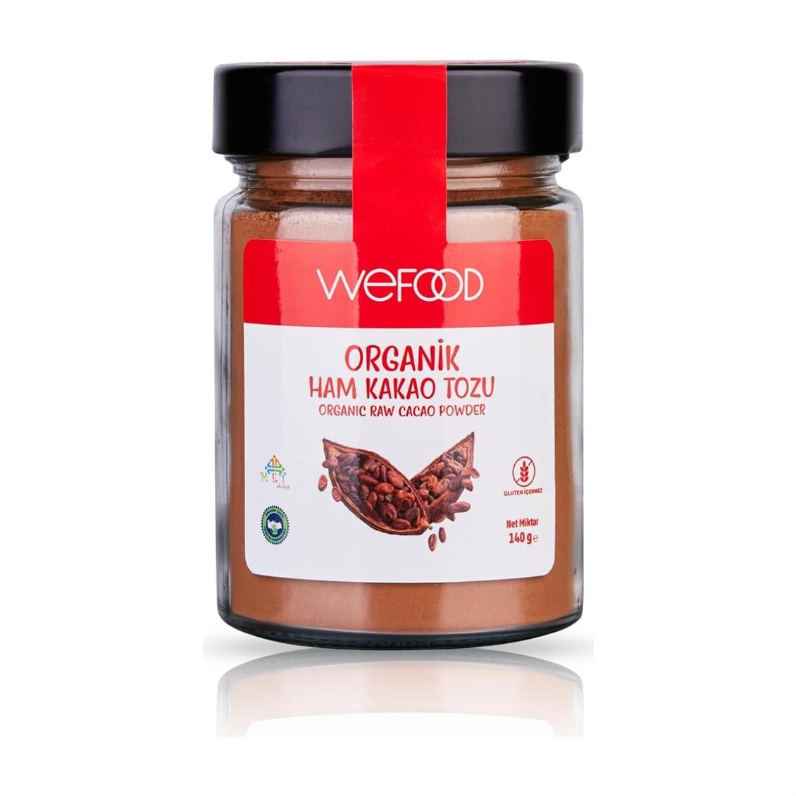 Wefood Organik Ham Kakao Tozu 140 gr