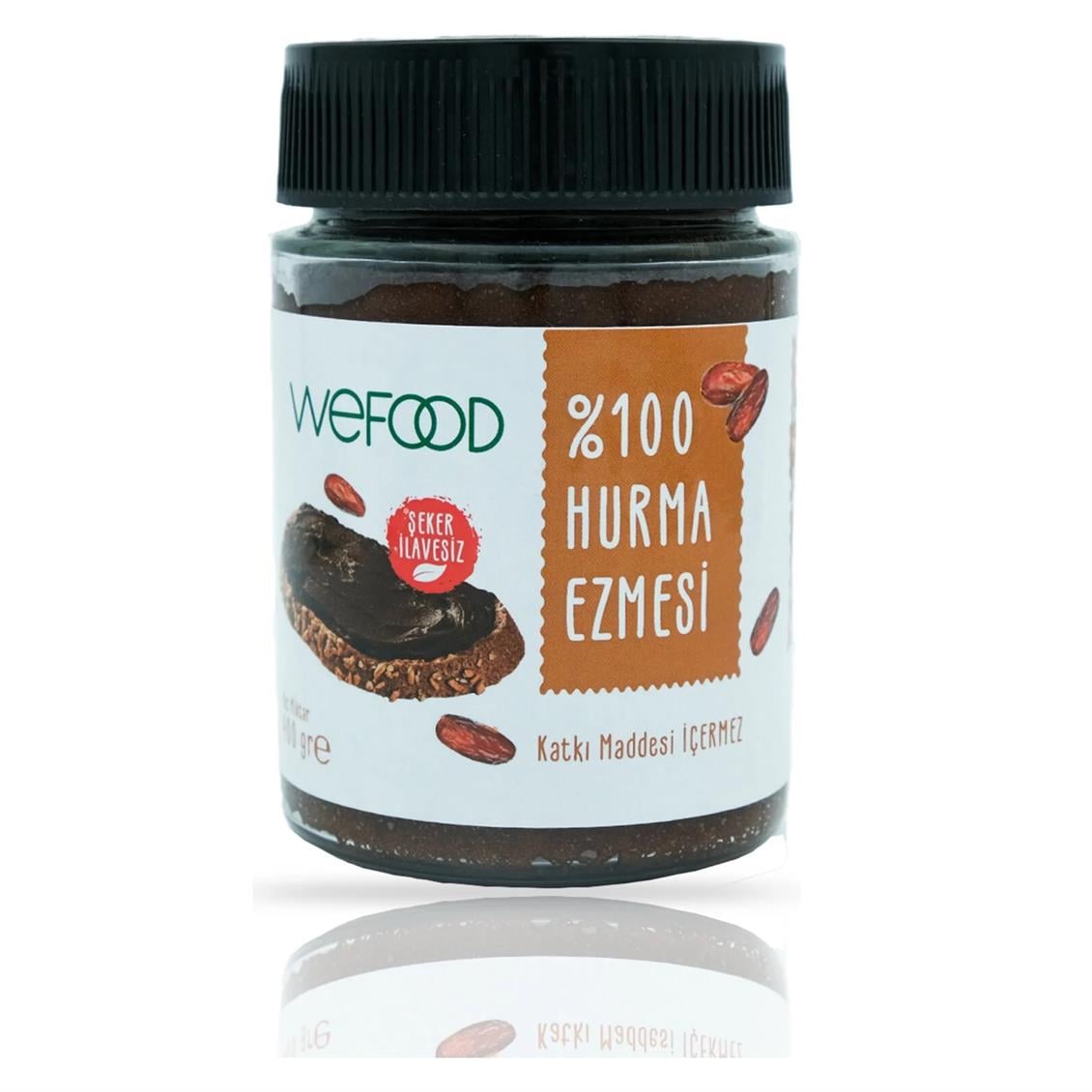 Wefood Hurma Ezmesi %100 Sade 400 gr