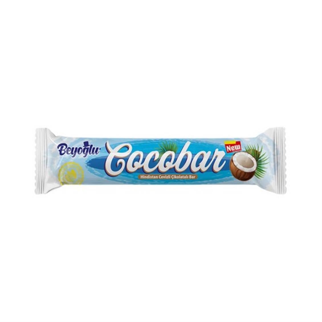 Beyoğlu Bar Cocobar Sütlü Çikolata Kaplı Hindistan Cevizli 50 gr